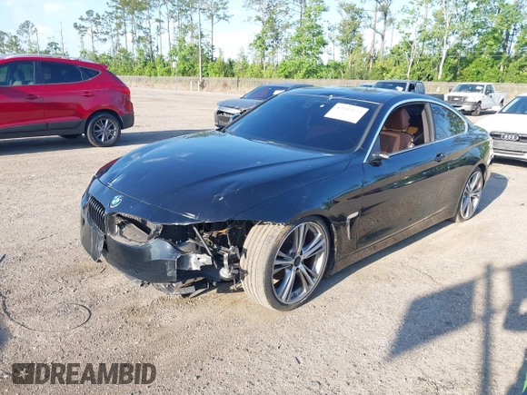 2016 BMW 4 Series 428i with VIN WBA3N7C50GK225853, listed as a IAAI auction lot 42192972 with 109,269 mi miles and . Bid and sale history available at carsss.com. Image 17.