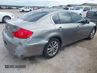 2008 Infiniti G35 Journey with VIN JNKBV61E78M226577, listed as a IAAI auction lot 42105267 with 166,572 mi miles. Bid and sale history available at carsss.com. Image 4.