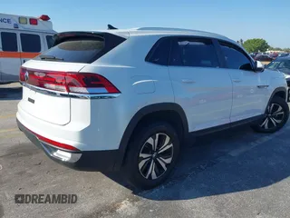 2024 Volkswagen Atlas SE with VIN 1V2DE2CA0RC204892, listed as a IAAI auction lot 41705913 with 12,337 mi miles and . Bid and sale history available at DreamBid. Image 4.
