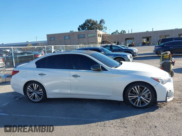 2020 Infiniti Q50 Edition 30 with VIN JN1EV7AP2LM200941, listed as a IAAI auction lot 41847776 with 70,349 mi miles and . Bid and sale history available at DreamBid. Image 13.