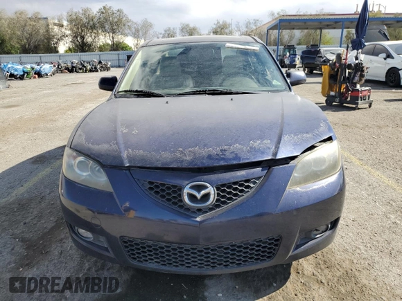 2008 Mazda 3 i Touring with VIN JM1BK32F281115887, listed as a Copart auction lot 51346635 with 125,253 mi miles and Salvage Title. Bid and sale history available at DreamBid. Image 5.