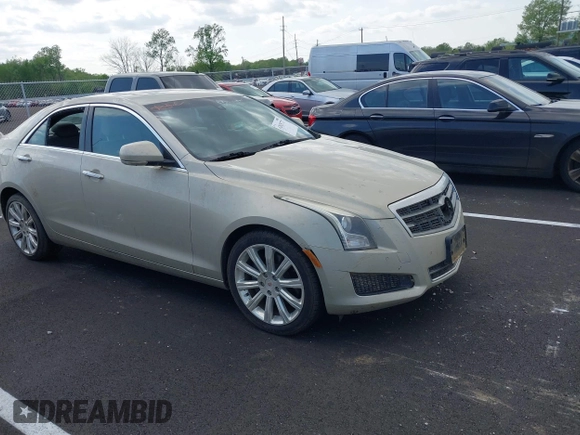 2014 Cadillac ATS Luxury AWD with VIN 1G6AH5RX6E0155382, listed as a IAAI auction lot 42025727 with 104,862 mi miles and . Bid and sale history available at carsss.com. Image 1.