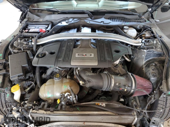 2018 Ford Mustang GT with VIN 1FA6P8CF1J5107878, listed as a Copart auction lot 56568235 with 89,279 mi miles and Salvage title. Bid and sale history available at DreamBid. Image 11.