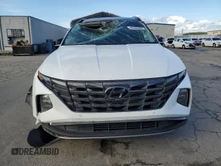 2023 Hyundai Tucson Limited with VIN 5NMJE3AE8PH198032, listed as a Copart auction lot 45332395 with 28,281 mi miles and Salvage Title. Bid and sale history available at carsss.com. Image 5.