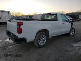 2020 Chevrolet Silverado 1500 Work Truck with VIN 3GCNWAEF2LG270855, listed as a Copart auction lot 83551204 with 98,922 mi miles and Salvage Title. Bid and sale history available at carsss.com. Image 3.