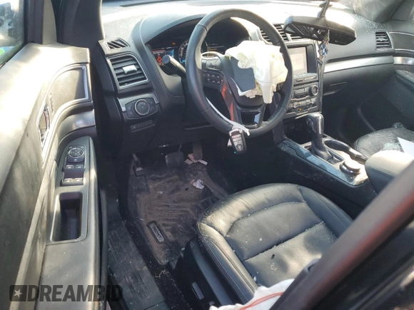 2018 Ford Explorer XLT z VIN 1FM5K8D82JGC53548, wystawiony jako Copart lot #45889385 z przebiegiem 51 321 mil mil oraz Szkoda całkowita • Salvage title. Historia ofert i sprzedaży dostępna na DreamBid. Obrazek 8.