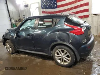 2014 Nissan Juke S with VIN JN8AF5MVXET480872, listed as a Copart auction lot 45961815 with 121,154 mi miles and Salvage Title. Bid and sale history available at carsss.com. Image 2.