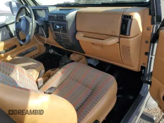 1997 Jeep Wrangler Sport with VIN 1J4FY19S5VP520801, listed as a Copart auction lot 75301274 with 0 mi miles and Non Repairable. Bid and sale history available at carsss.com. Image 8.