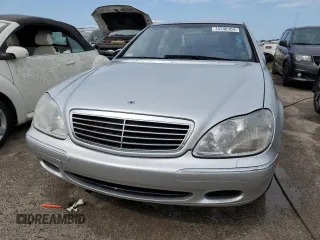 2002 Mercedes-Benz S-Class 5.0L with VIN WDBNG75J62A228317, listed as a Copart auction lot 74740104 with 0 mi miles and Clean Title. Bid and sale history available at carsss.com. Image 5.