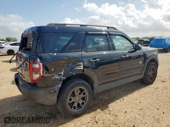 2021 Ford Bronco Sport Big Bend with VIN 3FMCR9B6XMRA88985, listed as a Copart auction lot 61569295 with 50,999 mi miles and Salvage title. Bid and sale history available at DreamBid. Image 3.