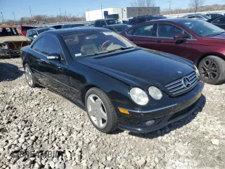2004 Mercedes-Benz CL 500/600 with VIN WDBPJ75J84A042243, listed as a Copart auction lot 47954505 with Not Provided miles and Salvage Title. Bid and sale history available at DreamBid. Image 4.
