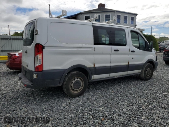 2016 Ford Transit Cargo with VIN 1FTYR1ZM1GKA62977, listed as a Copart auction lot 57054015 with 62,670 mi miles and Salvage title. Bid and sale history available at DreamBid. Image 3.