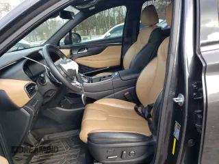 2022 Hyundai Santa Fe Calligraphy with VIN 5NMS54AL7NH411882, listed as a Copart auction lot 85876934 with 52,978 mi miles and Salvage Title. Bid and sale history available at carsss.com. Image 7.