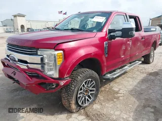 2017 Ford Super Duty F-250 SRW Lariat with VIN 1FT7W2B65HED25087, listed as a IAAI auction lot 42117125 with 122,369 mi miles. Bid and sale history available at carsss.com. Image 17.