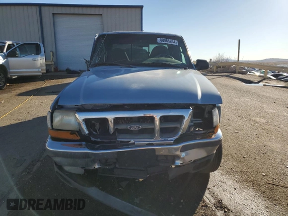 1998 Ford Ranger XL with VIN 1FTZR15U9WPB18692, listed as a Copart auction lot 80965834 with Not Provided miles and Salvage Title. Bid and sale history available at DreamBid. Image 5.