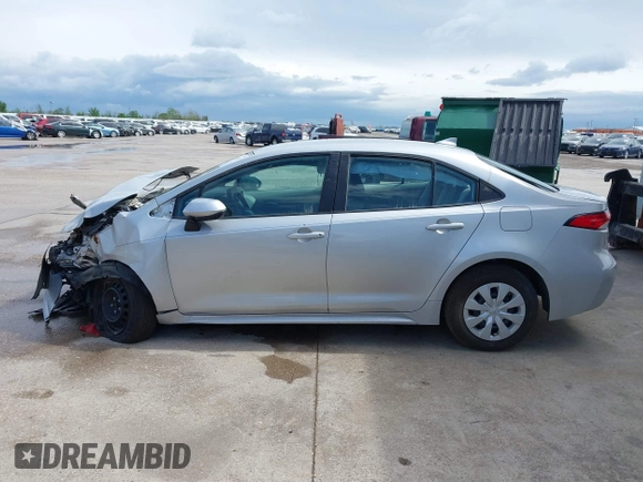 2020 Toyota Corolla L with VIN 5YFDPRAE3LP005764, listed as a IAAI auction lot 36486193 with 53,048 mi miles. Bid and sale history available at carsss.com. Image 14.