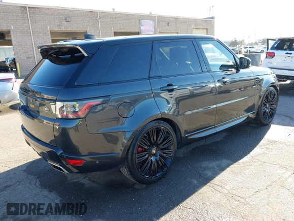 2019 Land Rover Range Rover Sport HSE Dynamic with VIN SALWV2SV8KA814418, listed as a IAAI auction lot 41612418 with 62,409 mi miles. Bid and sale history available at carsss.com. Image 4.
