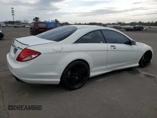2008 Mercedes-Benz CL-Class V8 with VIN WDDEJ71X18A016632, listed as a Copart auction lot 48197675 with 142,432 mi miles and Clean Title. Bid and sale history available at carsss.com. Image 3.