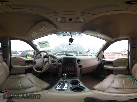2006 Ford F-150 XLT with VIN 1FTPW14536FA23917, listed as a IAAI auction lot 41932518 with Not Provided miles and . Bid and sale history available at carsss.com. Image 18.