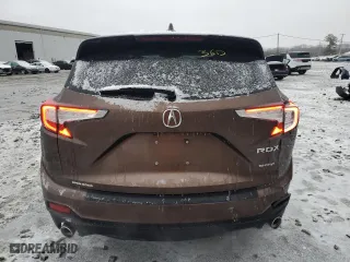 2020 Acura RDX with VIN 5J8TC2H34LL029021, listed as a Copart auction lot 44108765 with 53,186 mi miles and Salvage Title. Bid and sale history available at carsss.com. Image 6.