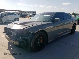 2019 Dodge Charger SRT Hellcat z VIN 2C3CDXL91KH653718, wystawiony jako Copart lot #61051635 z przebiegiem 40 421 mil mil oraz Szkoda całkowita • Salvage title. Historia ofert i sprzedaży dostępna na DreamBid. Obrazek 1.