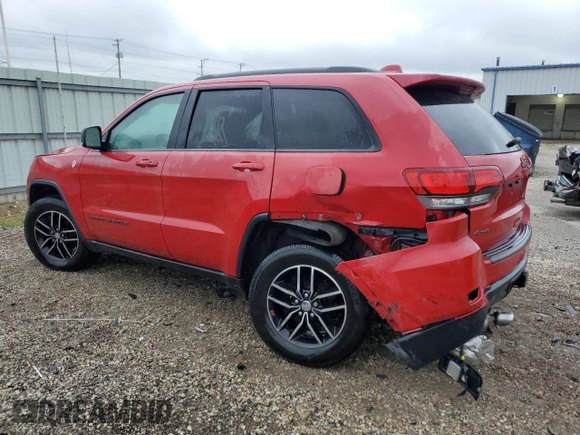 2017 Jeep Grand Cherokee Trailhawk with VIN 1C4RJFLG4HC932891, listed as a Copart auction lot 57217665 with 188,510 mi miles and Salvage title. Bid and sale history available at DreamBid. Image 2.