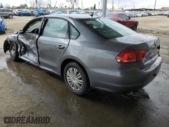 2014 Volkswagen Passat S с VIN 1VWAP7A36EC002386, выставлен на аукционе Copart как лот 51342225 с пробегом 90 522 миль миль и Списание • Salvage title. История ставок и продаж доступна на DreamBid. Изображение 2.