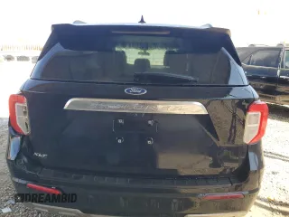 2023 Ford Explorer XLT with VIN 1FMSK7DH8PGA87705, listed as a Copart auction lot 48759635 with 41,709 mi miles and Salvage Title. Bid and sale history available at carsss.com. Image 6.