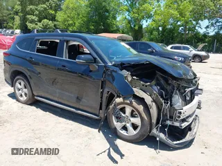 2021 Toyota Highlander L z VIN 5TDZZRAHXMS526743, wystawiony jako IAAI lot #42335813 z przebiegiem 79 000 mil mil oraz . Historia ofert i sprzedaży dostępna na DreamBid. Obrazek 1.