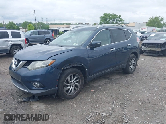 2015 Nissan Rogue SV z VIN 5N1AT2MV0FC782400, wystawiony jako IAAI lot #42253214 z przebiegiem 162 803 mil mil oraz . Historia ofert i sprzedaży dostępna na DreamBid. Obrazek 18.