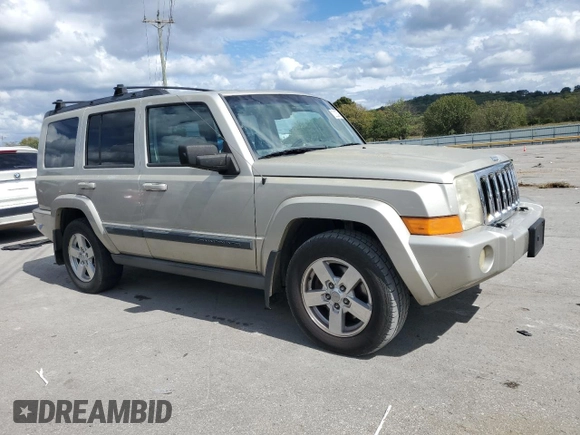 2007 Jeep Commander Sport with VIN 1J8HH48K87C501809, listed as a Copart auction lot 72325394 with 182,971 mi miles and Salvage Title. Bid and sale history available at carsss.com. Image 4.