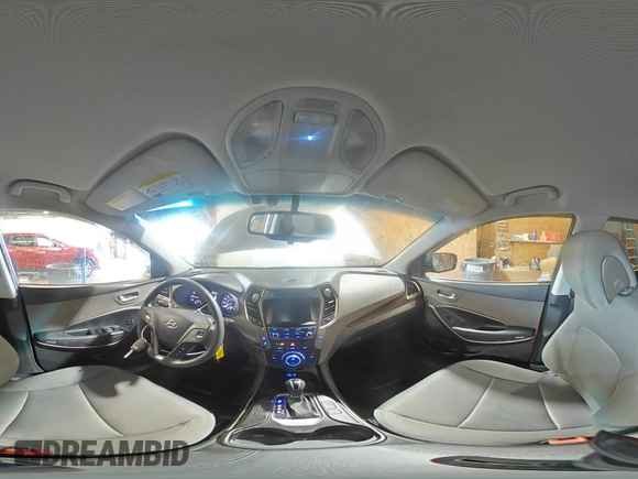 2017 Hyundai Santa Fe 2.4L z VIN 5XYZUDLBXHG415400, wystawiony jako Copart lot #58330205 z przebiegiem 116 196 mil mil oraz Szkoda całkowita • Salvage title. Historia ofert i sprzedaży dostępna na DreamBid. Obrazek 16.
