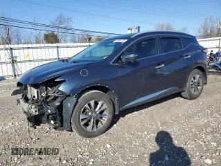 2016 Nissan Murano SL z VIN 5N1AZ2MH8GN170427, wystawiony jako Copart lot #49388705 z przebiegiem 189 499 mil mil oraz Szkody całkowita. Historia ofert i sprzedaży dostępna na DreamBid. Obrazek 1.