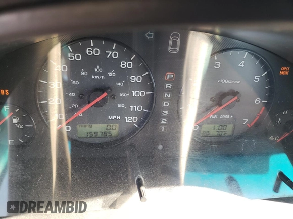 2002 Subaru Legacy L with VIN 4S3BH635X27304636, listed as a Copart auction lot 77674424 with 159,785 mi miles and Salvage title. Bid and sale history available at DreamBid. Image 9.