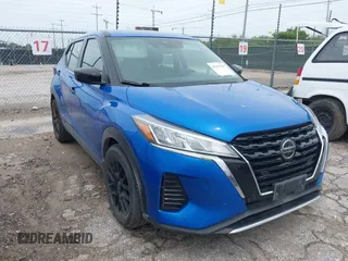 2021 Nissan Kicks S z VIN 3N1CP5BV1ML505197, wystawiony jako IAAI lot #42193786 z przebiegiem 100 109 mil mil oraz . Historia ofert i sprzedaży dostępna na DreamBid. Obrazek 1.
