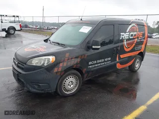 2016 Ram ProMaster City Cargo Van Tradesman with VIN ZFBERFAT1G6B17509, listed as a IAAI auction lot 42125111 with 290,870 mi miles. Bid and sale history available at carsss.com. Image 2.