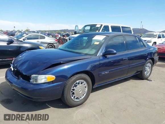 2001 Buick Century Custom with VIN 2G4WS52J711164323, listed as a IAAI auction lot 42120475 with 94,560 mi miles. Bid and sale history available at carsss.com. Image 2.