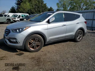 2017 Hyundai Santa Fe 2.4L with VIN 5XYZUDLB4HG387481, listed as a Copart auction lot 55304755 with 260,182 mi miles and Salvage title. Bid and sale history available at DreamBid. Image 1.