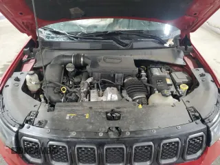 2023 Jeep Compass (RED) Edition with VIN 3C4NJDCN2PT511644, listed as a Copart auction lot 50709835 with 46,559 mi miles and Non Repairable. Bid and sale history available at carsss.com. Image 12.