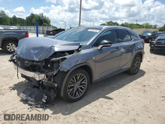 2017 Lexus RX 350 with VIN 2T2BZMCA7HC126055, listed as a Copart auction lot 60569195 with 68,973 mi miles and Salvage title. Bid and sale history available at DreamBid. Image 1.