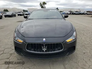 2017 Maserati Ghibli z VIN ZAM57XSA6H1217313, wystawiony jako Copart lot #46475785 z przebiegiem 51 798 mil mil oraz Szkoda całkowita • Salvage title. Historia ofert i sprzedaży dostępna na DreamBid. Obrazek 5.