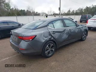 2022 Nissan Sentra SV z VIN 3N1AB8CV9NY284815, wystawiony jako IAAI lot #41504868 z przebiegiem 33 275 mil mil oraz . Historia ofert i sprzedaży dostępna na DreamBid. Obrazek 4.