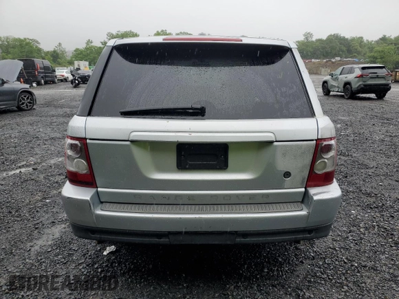 2009 Land Rover Range Rover Sport HSE with VIN SALSK25459A193479, listed as a Copart auction lot 61149845 with 124,104 mi miles and Salvage title. Bid and sale history available at DreamBid. Image 6.