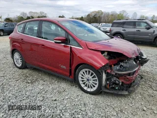 2016 Ford C-Max Energi SEL with VIN 1FADP5CU8GL101147, listed as a Copart auction lot 49293274 with 55,292 mi miles. Bid and sale history available at carsss.com. Image 4.
