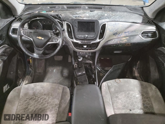 2019 Chevrolet Equinox LT z VIN 2GNAXTEV6K6245960, wystawiony jako Copart lot #58990825 z przebiegiem Nie podano mil oraz Czysty tytuł • Clean title. Historia ofert i sprzedaży dostępna na DreamBid. Obrazek 8.