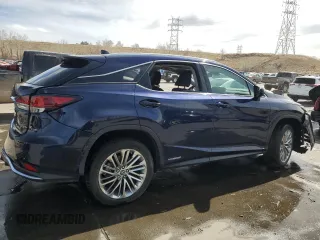2020 Lexus RX with VIN 2T2JGMDA4LC047144, listed as a Copart auction lot 47641905 with 24,690 mi miles and Salvage Title. Bid and sale history available at carsss.com. Image 3.