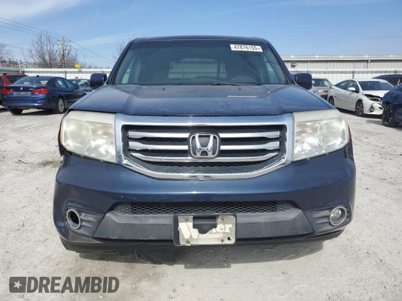 2012 Honda Pilot EX with VIN 5FNYF4H4XCB046120, listed as a Copart auction lot 47876155 with 254,854 mi miles and Non Repairable. Bid and sale history available at DreamBid. Image 5.