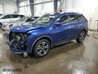 2020 Nissan Rogue SV with VIN JN8AT2MV0LW131416, listed as a Copart auction lot 48887755 with 71,614 mi miles and Salvage Title. Bid and sale history available at carsss.com. Image 1.