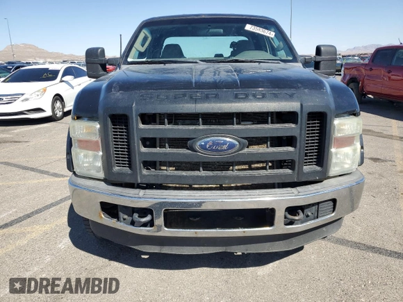 2008 Ford F-250 XL with VIN 1FTSW21598EC86197, listed as a Copart auction lot 73583674 with 160,562 mi miles and Salvage title. Bid and sale history available at DreamBid. Image 5.