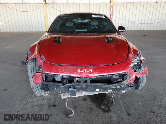 2022 Kia Stinger GT1 with VIN KNAE45LC5N6111464, listed as a Copart auction lot 86928064 with 20,594 mi miles and Salvage Title. Bid and sale history available at DreamBid. Image 5.